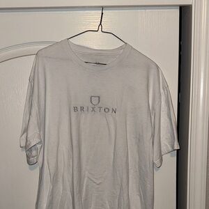 Brixton Light Gray Men's Tee
